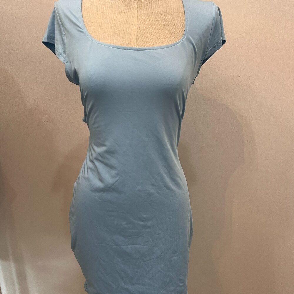 Light Blue Mini Dress